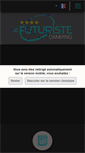 Mobile Screenshot of camping-le-futuriste.fr
